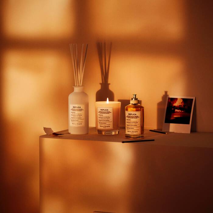 REPLICA By the Fireplace Scented Candle